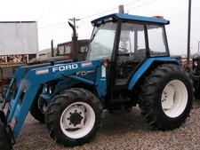 FORD 4630 FARM TRACTOR 4X4 LOADER ENCLOSED CAB 60 HP  1900 HOURS