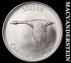 1967 Canada Silver One Dollar- Choice Gem Brilliant Uncirculated Luster #i7496