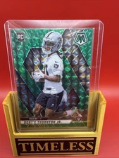 2025 Panini Mosaic Dont'e Thornton (RC) Rookie Green Mosaic Prizm #369 Raiders 