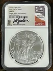 2026 American Silver Eagle First Day of Issue NGC MS70 Guadioso