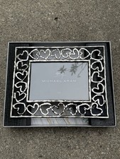 NEW Michael Aram Silver Heart Photo Frame 4x6...