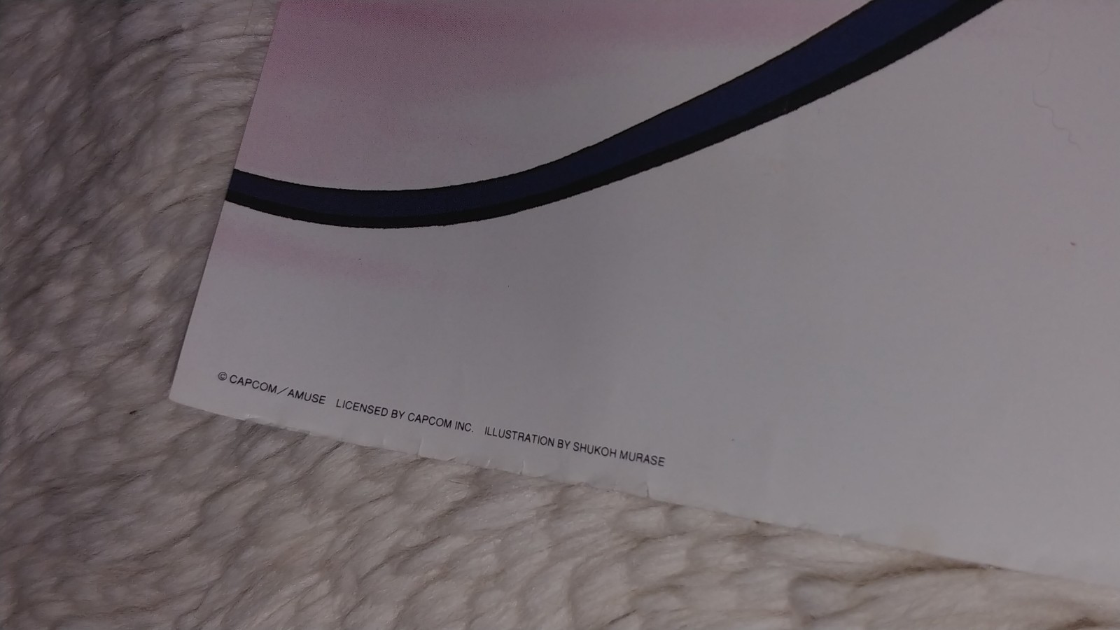 Vampire Hunter Darkstalkers OVA JPN Poster Capcom Import Playstation Sega Saturn