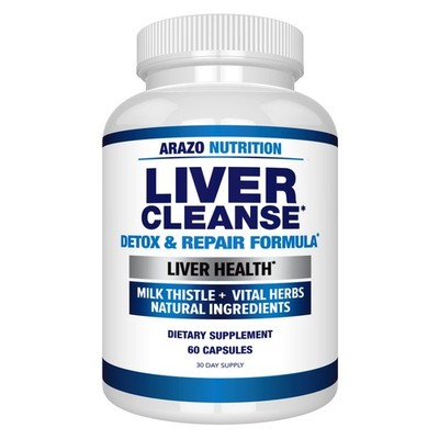 Arazo Nutrition Liver Cleanse Detox & Repair Formula  