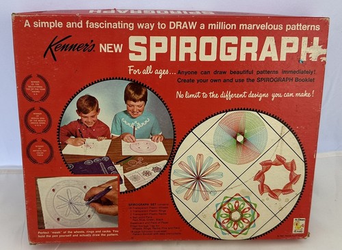 1967 Kenner Spirograph Complete in Great Condition FREE SHIPPING2 - Picture 5 of 5