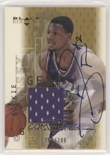 2000 Black Diamond Jersey Gems Gold 183/200 DeShawn Stevenson Rookie Auto RC 3c7
