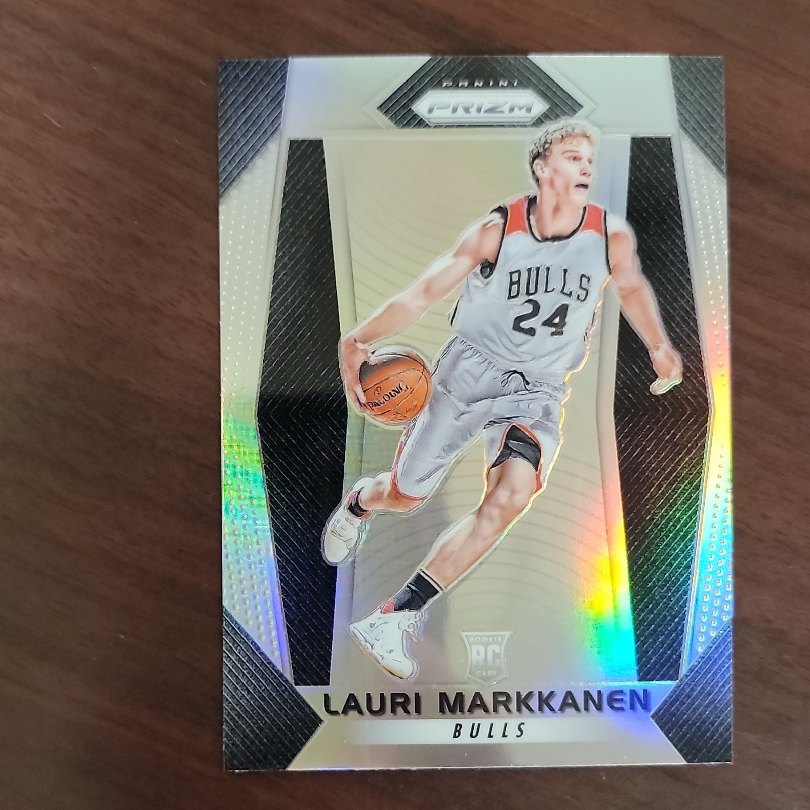 Panini 2017-18 Prizm Lauri Markkanen Silver Prizm #247 Bulls Rookie
