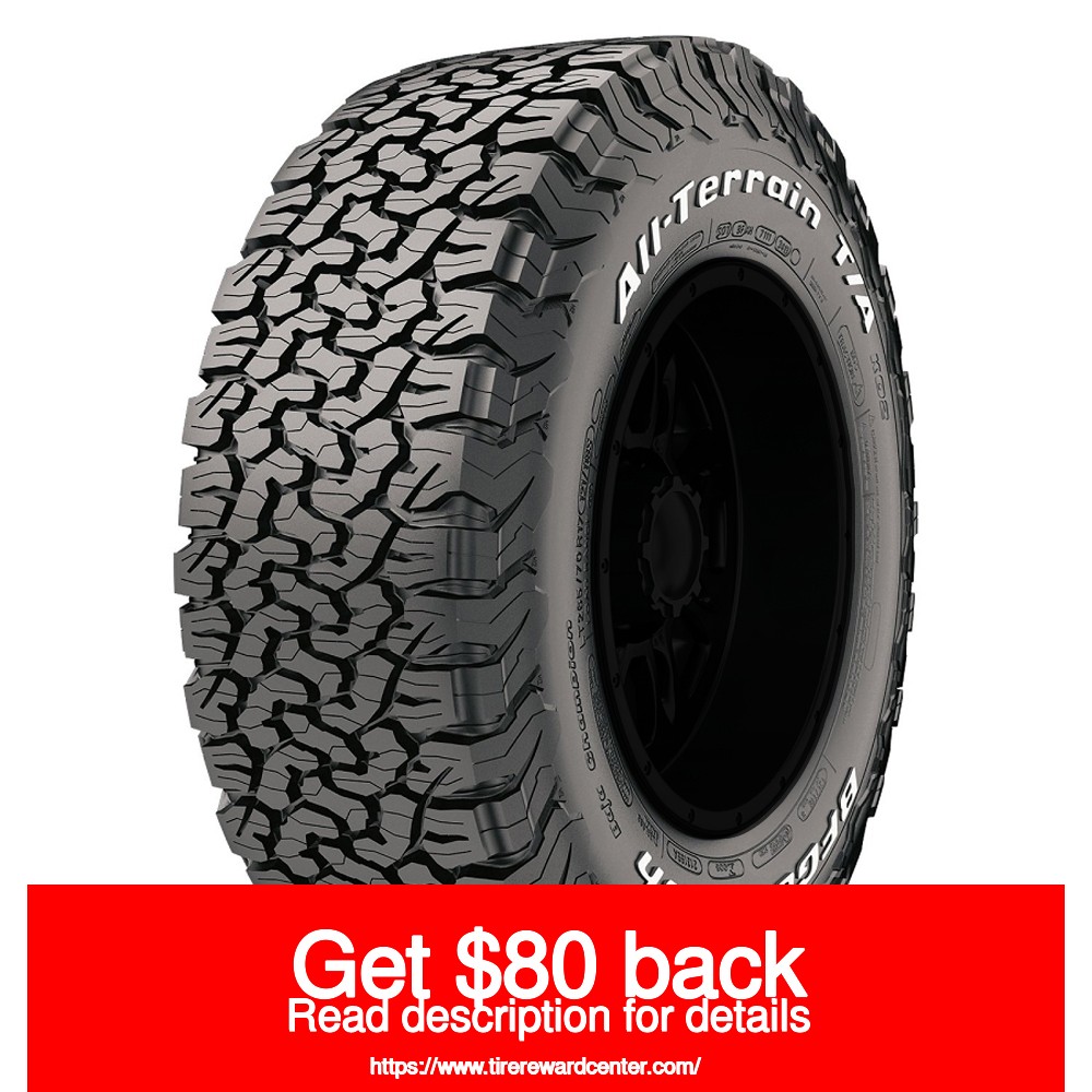 BFGOODRICH All Terrain T/A KO2 33x12.50R15LT 108R RWL 6 Ply