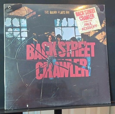 BACKSTREET CRAWLER The Band Plays On ATCO 1975  Paul Kossoff Sealed Lp With Hype