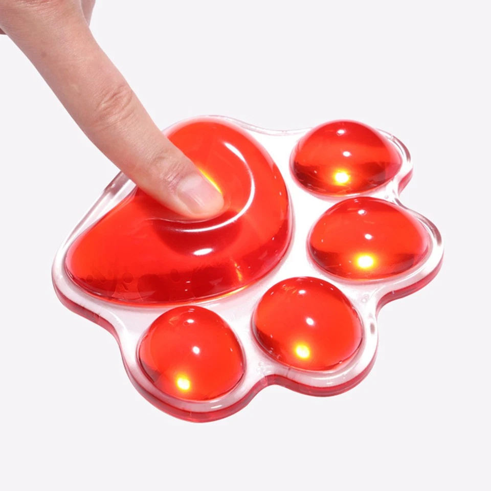 Cuscinetto Polsi Poggiapolso Tastiera Resto Del Da Tappetino Per Mouse - Immagine 2 di 4