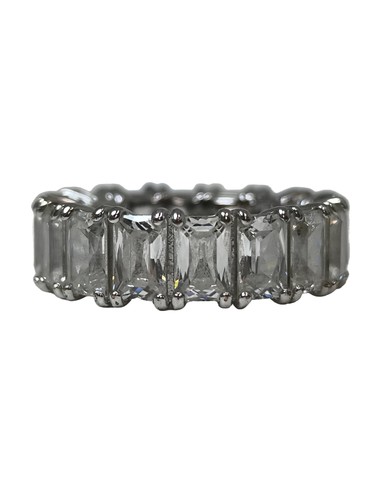 SWAROVSKI Anillo con piedra decorativa Mujeres Anillo Talla EU 55 color plata - Imagen 2 de 6