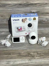 Vtech Vm923 Baby Monitor, 2.8” Screen, Pan-tilt-zoom, 1000ft Long Range, Night