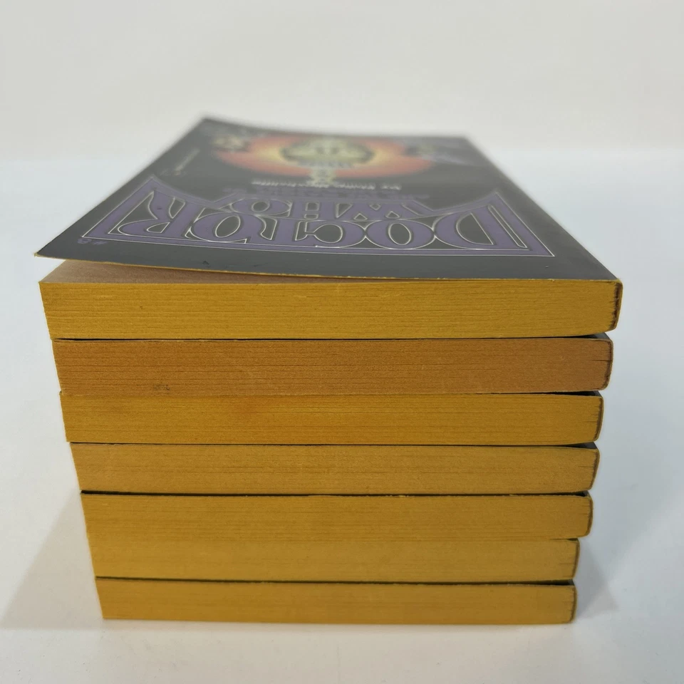 Doctor Who Vintage Pinnacle Books Science Fiction SciFi PB Book Bundle 7 Lot - Image 3 of 4