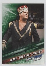 2019 Topps WWE Smackdown Legend Green Jerry Lawler The King #78 1z6