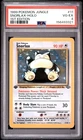 1999 POKEMON JUNGLE 1ST EDITION #11 SNORLAX-HOLO PSA 4