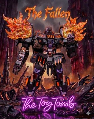   Transformers Kuro Kara Kuri The Fallen (Megatronus Prime) Licensed New