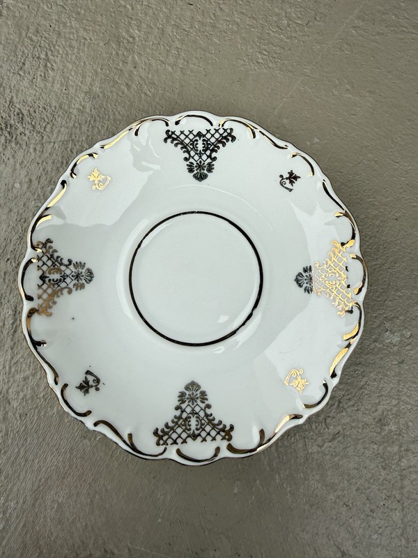Bavaria Gold 4.5” Plates, Set Of 2