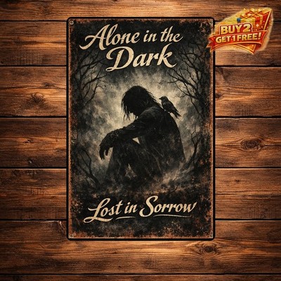 It Can't Rain All The Time The Crow Vintage Metal Sign 8x12 Movie Wall Art