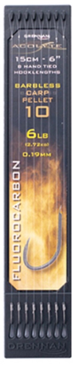 DRENNAN FLUROCARBON ACOLYTE 6" PELLET CARPA SENZA SPINE LEGATO A - Foto 11