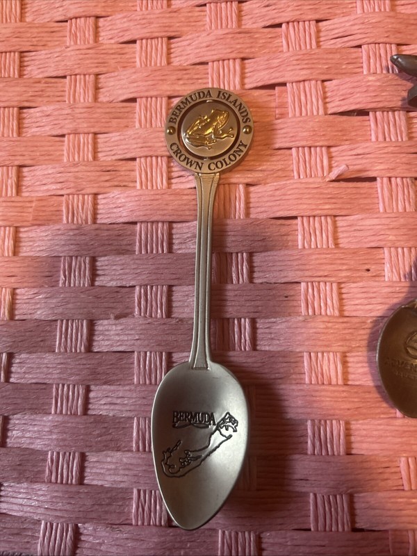 Collectible Spoon BERMUDA ISLANDS CROWN COLONY