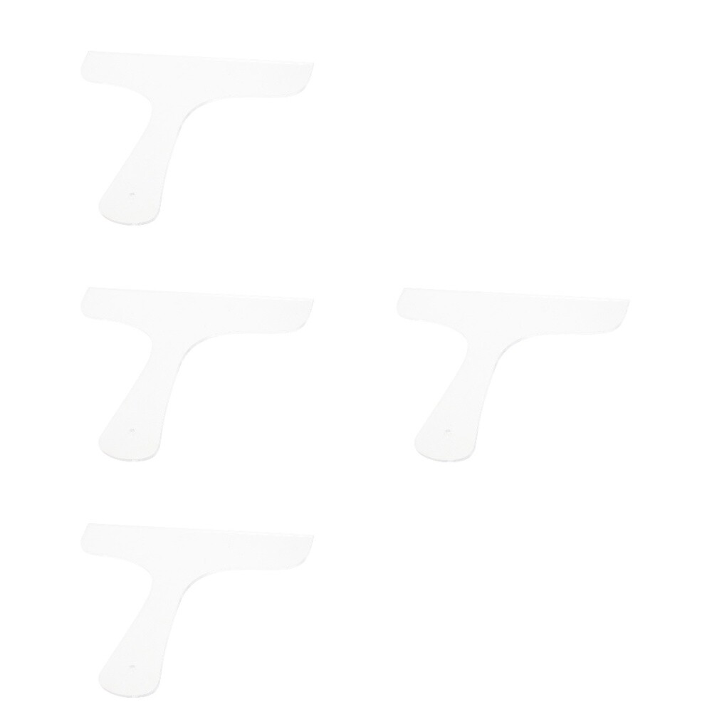 4 Pack Acrylic Cutting Board Template Router Templates for Woodworking