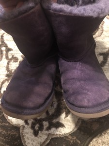 ugg boots purple bow