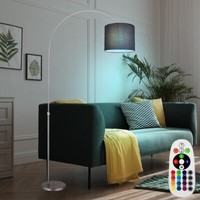 Rgb Led Bogen Steh Leuchte Fernbedienung HöHenverstellbar Stand Lampe Dimmbar
