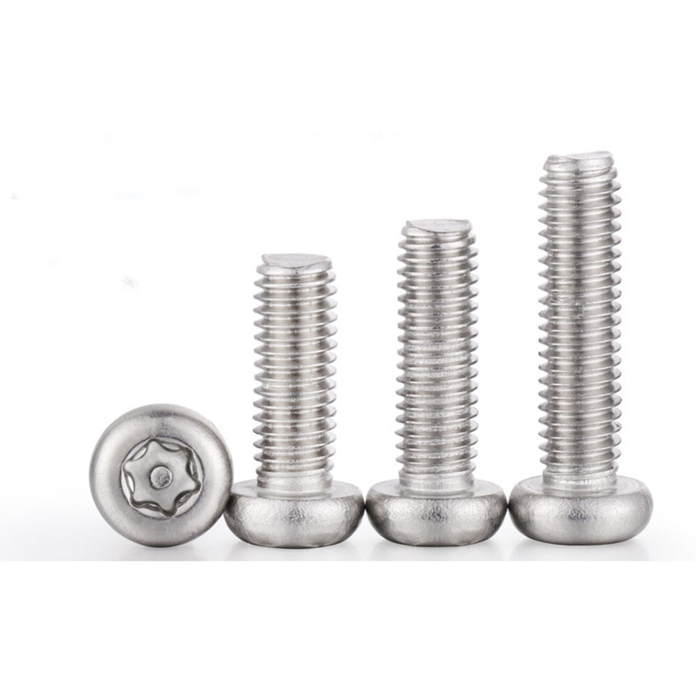 M6 M8 A2 / 304 Stainless Steel Pin Tamper Torx Security Button Head Screw Bolts