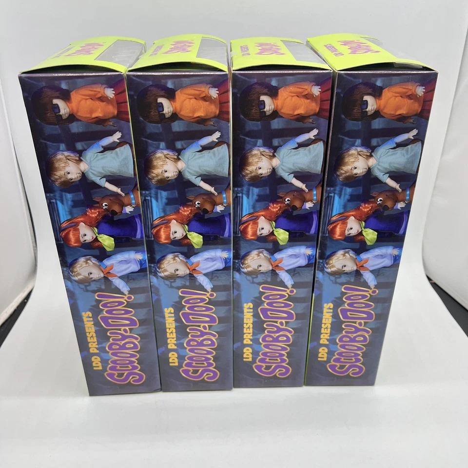 Фигурки Скуби-Ду полный набор из 4 любящих мертвых кукол LDD Mezco игрушки новые - Изображение 4 из 4