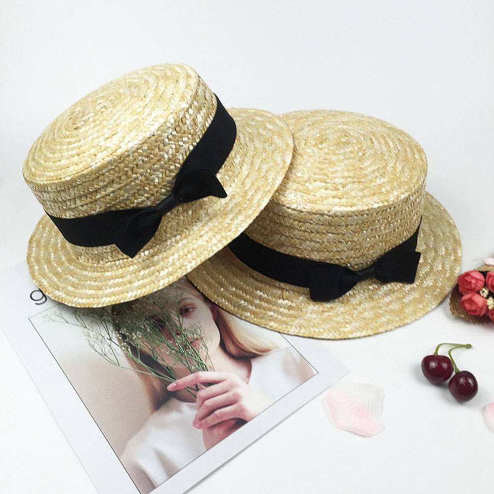 Summer Bowhat Beach Hat On Jumia Straw Hat Women's Fashion Top