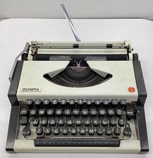 Vintage Olympiette Typewriter Working Condition With Case thumbnail