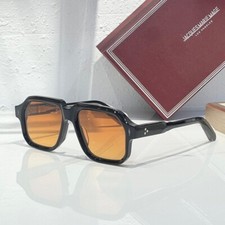 Chic JMM Challenger Sunglasses - Unisex Tortoise Frame Blue Lens