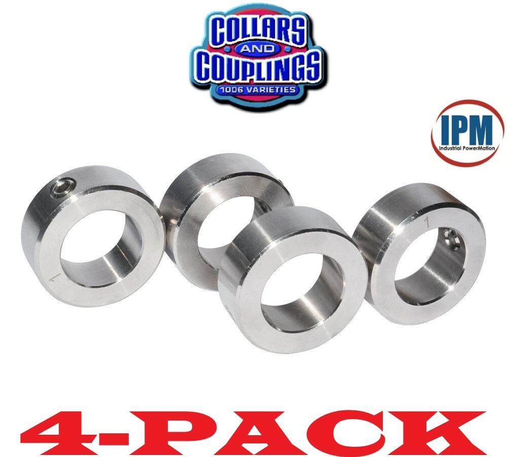 2 Pcs Set Screw Shaft Collar 5/16Bore, 304 Stainless Steel Shaft Collars, 5/8OD, 5/16Thickness with a Wrench