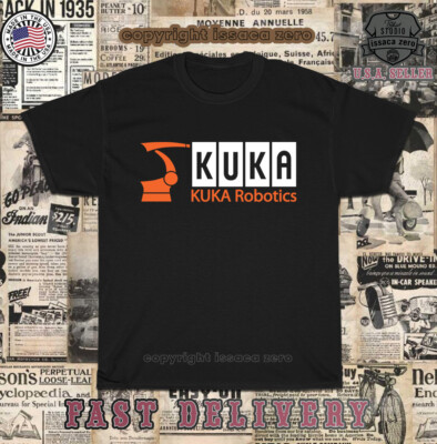 New Hot KUKA Robotics Logo Short Sleeve Men's T-Shirt American Tees