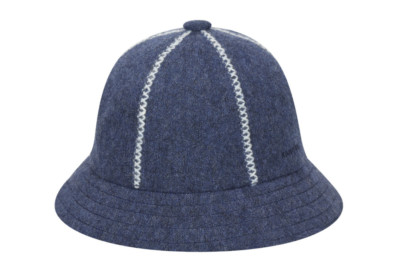 Kangol Casual Bucket Hat  Large Ties That Bind Wool Deep Sea Blue Size
