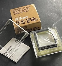 GENUINE NIKON F4 F4S TYPE U 35MM FILM SLR CAMERA FOCUSING SCREEN NEW!