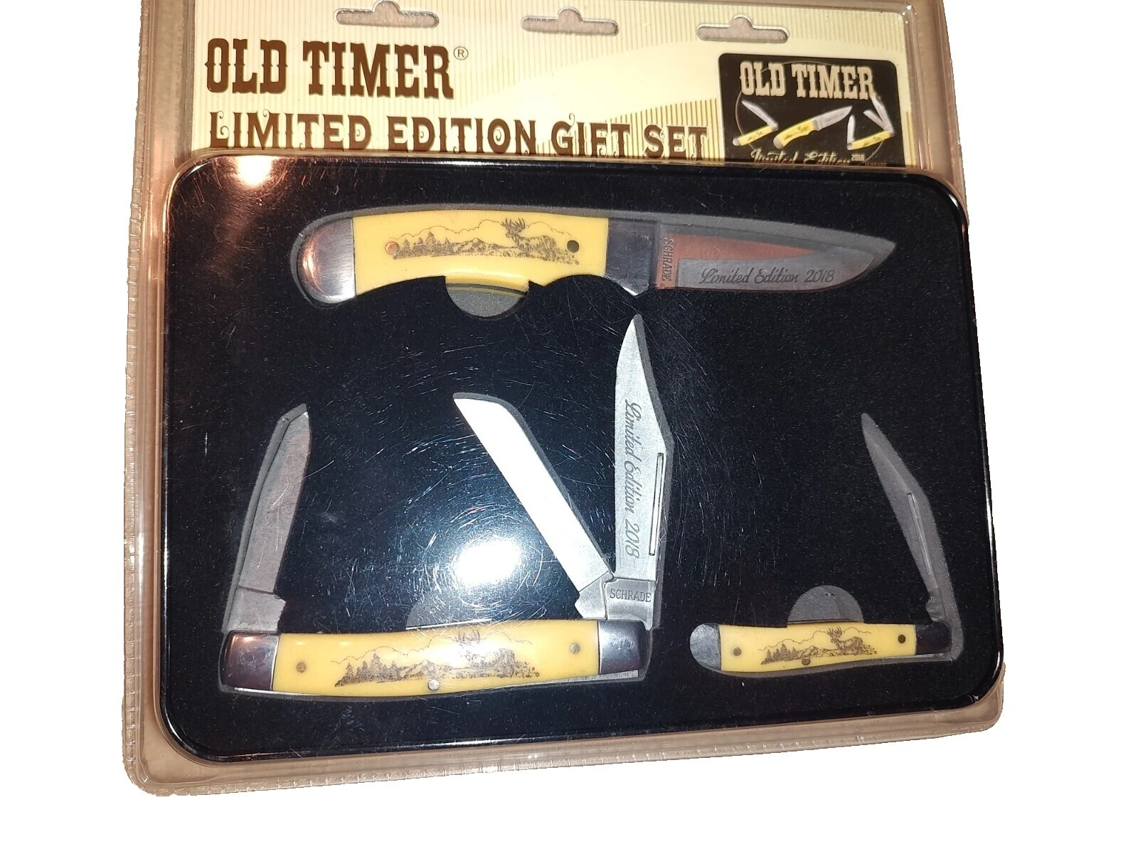 Schrade tanto cuchillos plegables de colección