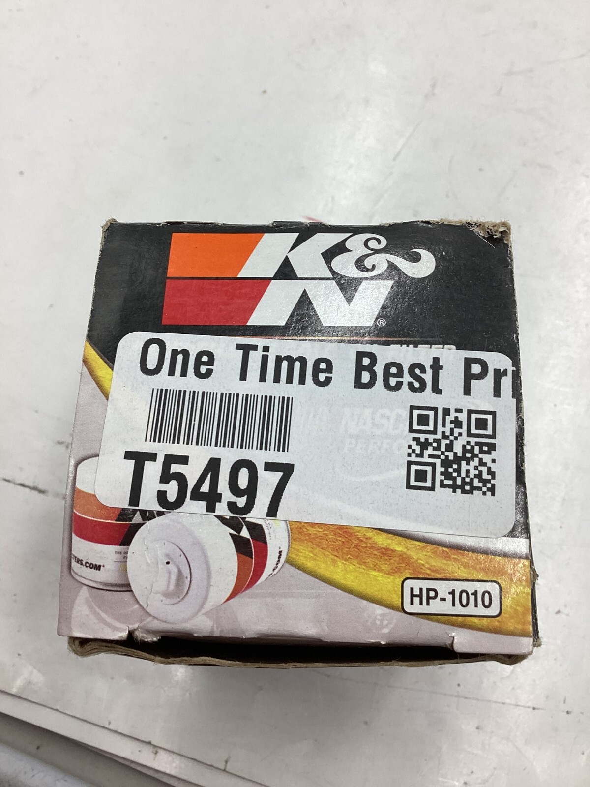 (QTY 1) K&N Filters HP-1010 Performance Gold Oil Filter