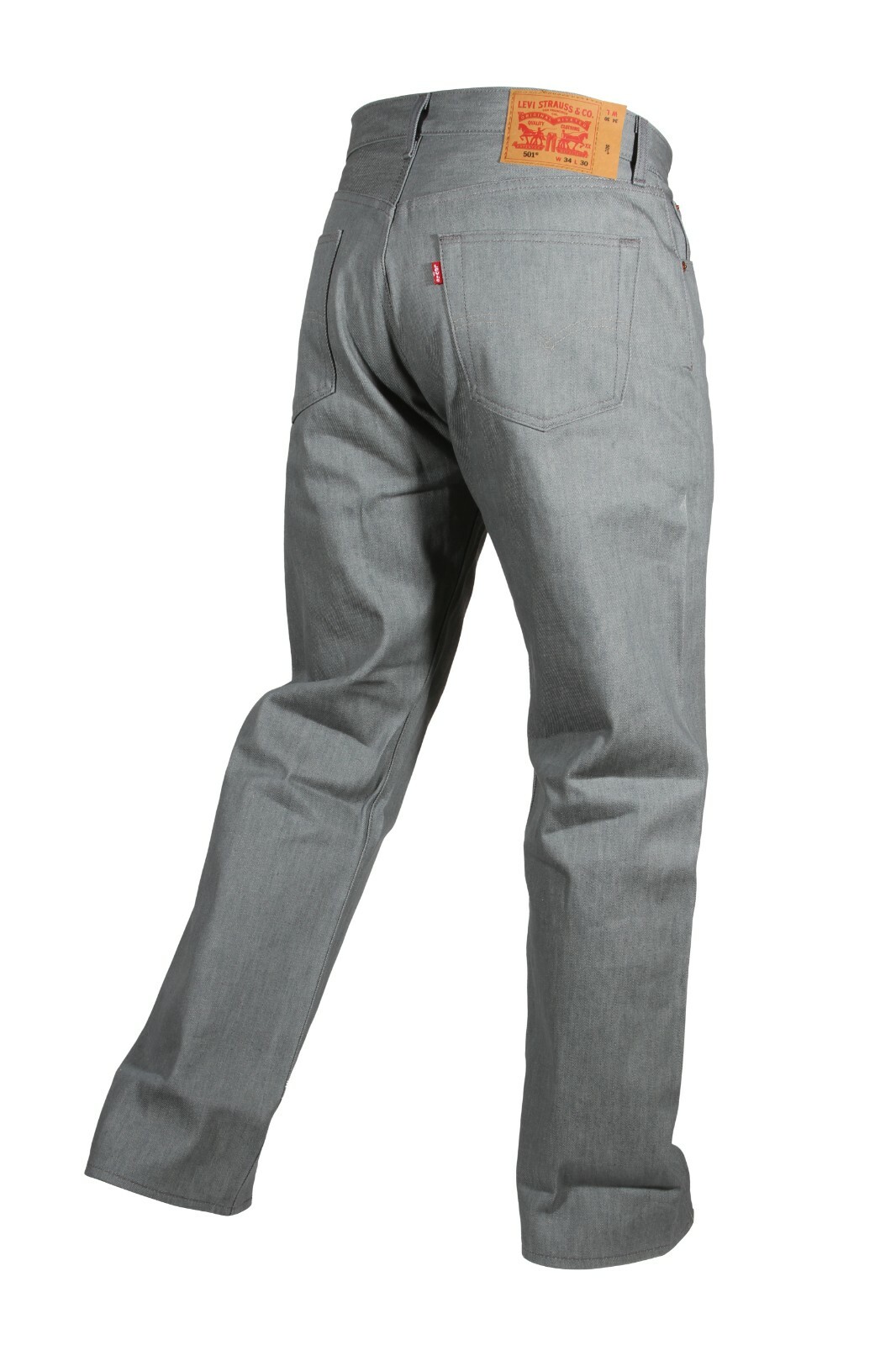 Levi's 501 Original Shrink-to-Fit Men's Jeans in Silver Grey 00501-1403 |  eBay