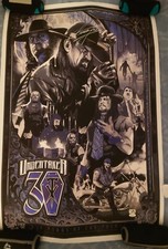 WWE/WWF Undertaker Limited edition signed Johnathan Bartlett poster