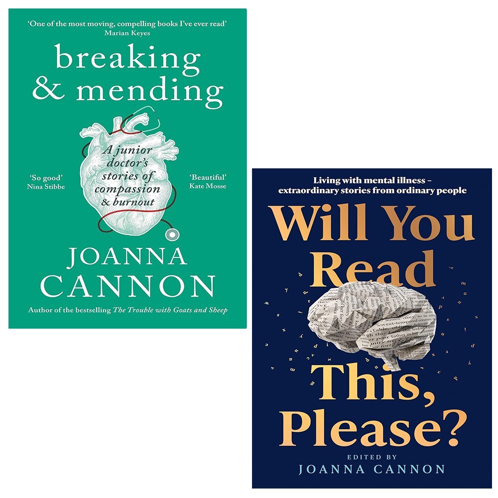 Joanna Cannon Collection 2 Books Set Breaking Mending, Will You Read This Please
