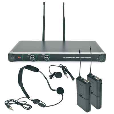 Chord NU20 Dual UHF Beltpack mit Nackenbügel + Lavaliermikrofon