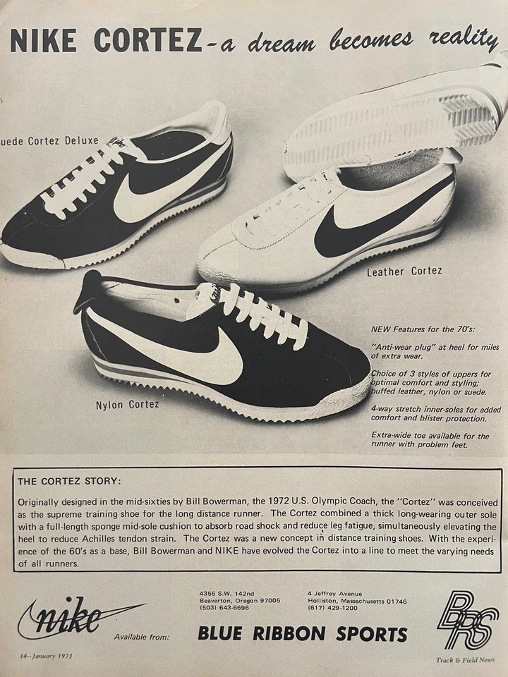 1973 Track and Field News January Lasse Viren, Olympics, Nike Cortez ad - Image 2 of 4