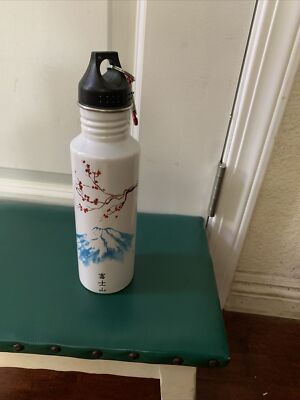 Aluminum Sports Tumbler water Bottle Watercolor Of Mountain Fuji Japan  | eBay