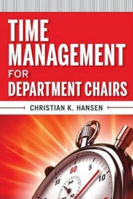 Time Management for Department Chairs - Paperback - VERY GOOD