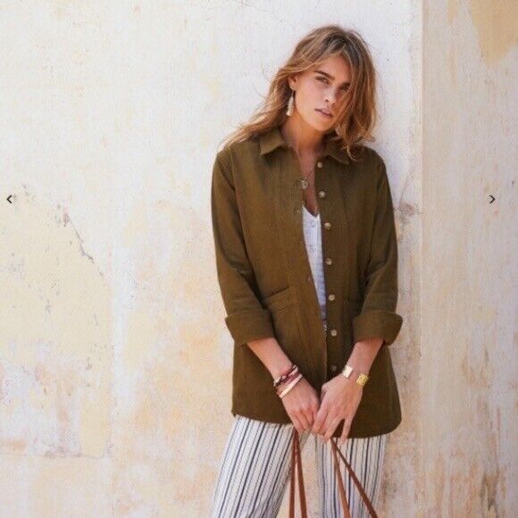 NWT Sezane Khaki Will Jacket XXS | eBay NWT Sezane Khaki Will Jacket XXS | eBay