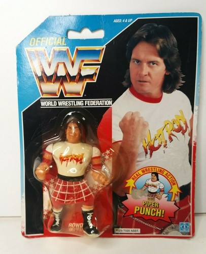 HABRO 1990 WWF ROWDY RODDY PIPER SERIES 1  FIGURE ...