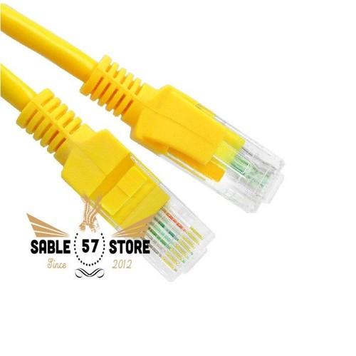 CABLE ADSL INTERNET, AMARILLO 1,8 METROS, PC, ENVÍO DESDE ESPAÑA | eBay