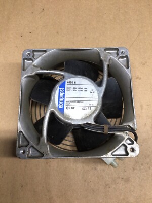 EBM Papst 4650 N Fan 230 V w/ Cover 4650N 50/60 Hz 120/110 #4022J122