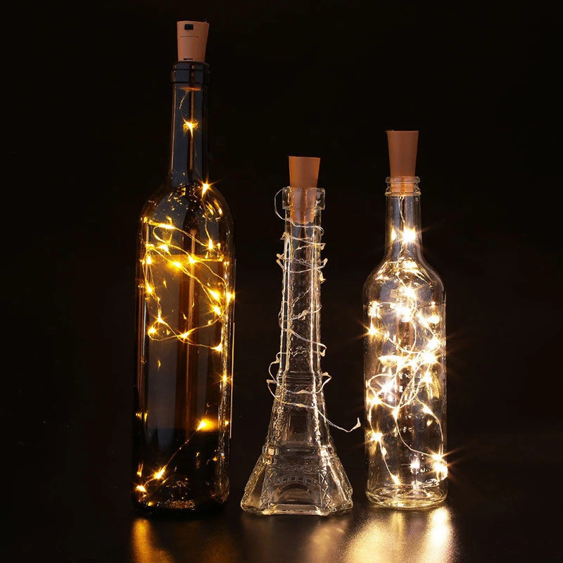 Fantado 20-LED RGB Cork Wine Bottle Lamp Fairy String Light Stopper, 38-Inch by PaperLanternStore