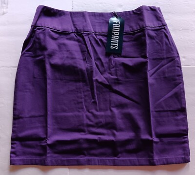 New Pennington Bailes Fan Pants Purple Skirt Womens Size 10